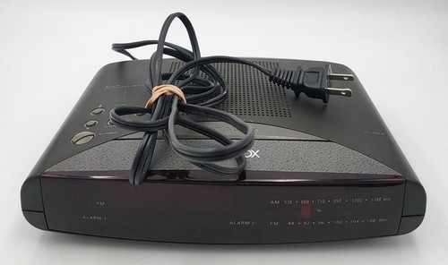 Magnavox AJ-3240 AM/FM Dual Alarm Clock Radio Red Display - Tested/Working