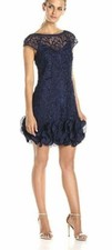Jessica Simpson Dress Women Dark Blue size 8 (no lining)