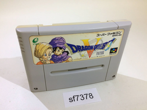 SF7378 Dragon Quest V 5 SNES Super Famicom Japan | eBay