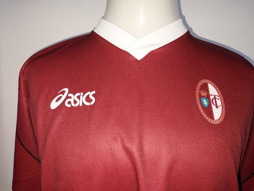 MAGLIA TORINO 5 CORINI CALCIO ASICS MANICHE CORTE CON ETICHETTE TG XL - Foto 4 di 5