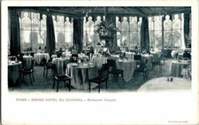EARLY 1900'S. GRAND HOTEL. ROME. POSTCARD SL7