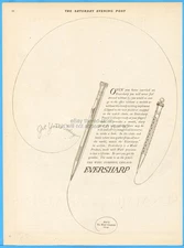 1921 Wahl Eversharp Chicago IL Ink Fountain Writing Pen Mechanical Pencil Ad