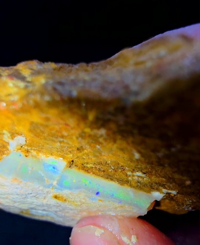 218ct Huge Cluster Opal MultiColor 100% Natural Opal Conglomer Feel Like Miner⛏️ - Picture 2 of 3