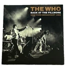 The Who - Back At The Fillmore NYC 1969 Vinyl Record 2xLP New