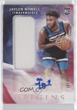 2019-20 Panini Origins Rookie Jersey Auto Red 38/99 Jaylen Nowell #158 Auto 3hd