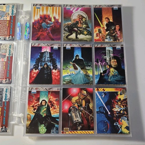 Star Wars Galaxy: Ser1+6 Holo+6 Etched & Ser2+6 Etched+Promos, 1993/4 Topps - Picture 21 of 24