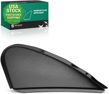 Driver Side Mirror Triangle Trim Textured Black Toyota Corolla 2014-2019