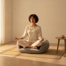 Meditation Chair Memory Foam Floor Cushion Padded Meditation Cushion for
