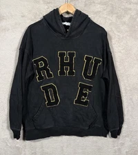 Rhude Men’s Hoody Size Large  XL Varsity Letters