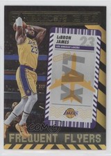 2021-22 Panini NBA Hoops Frequent Flyers Holo LeBron James #13 10up