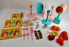 Vintage 1964 Mattel Barbie Color N' Curl Set W/ Hair Dryers, Head & Wigs (a6)