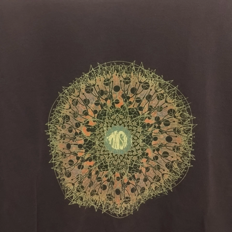 Vintage Phish Long sleeve T-shirt Tee Large 23x28" Faded Black Tour 2004 Benefic - Image 3 of 4