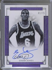 2016-17 Panini National Treasures Signatures 1/75 Eddie Jones #20 Auto zg9