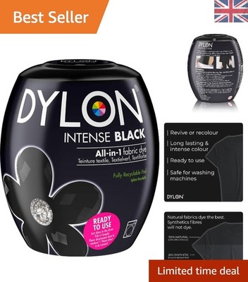 Revive Stoff mit Dylon Intense Black Dye Pod 350g - Waschmaschinenfest