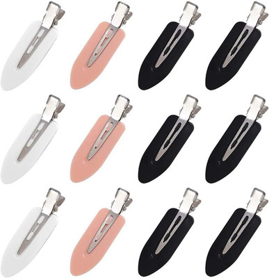 12 Stück No Bend Haarspangen Make-up No Crease Haarspangen Pin Curl Clips für Fr