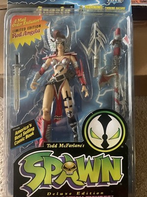 Todd Spawn ANGELA Delux  Ultra Action Figure Toy McFarlane Red Version W/shipper