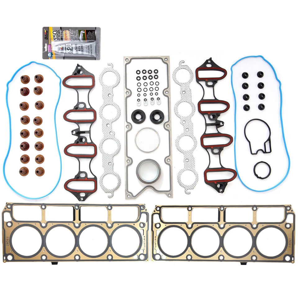Juego de juntas de culata 5,3 para Chevrolet Trailblazer EXT GMC Canyon Envoy Savana 02-11 Foto 2 de 4