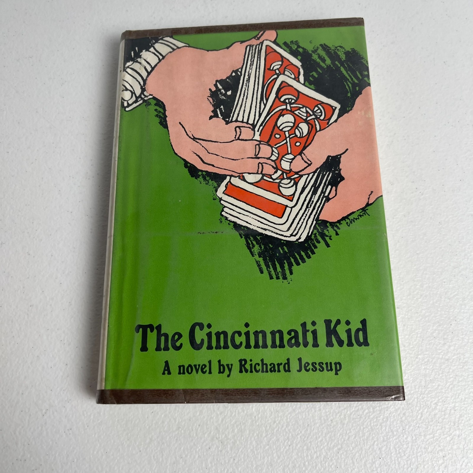 The Cincinatti Kid - Richard Jessup - VTG HC Ex Lib