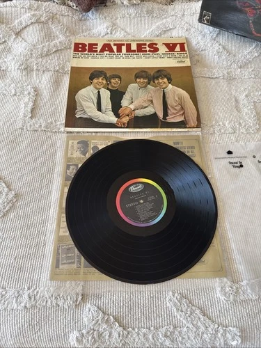 THE BEATLES Beatles VI Original 1965 Capitol ST-2358 LP Scranton Rainbow