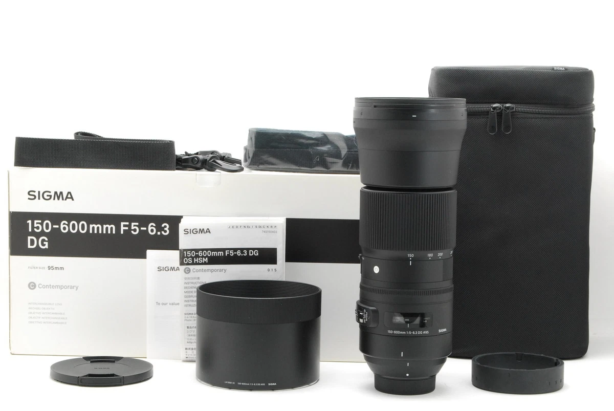 Sigma Nikon F Camera Lenses 150-600mm Focal for sale | eBay