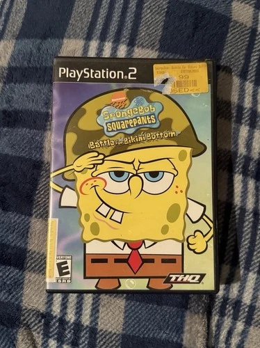 SpongeBob SquarePants Battle for Bikini Bottom (PS2) UNTESTED No Manual
