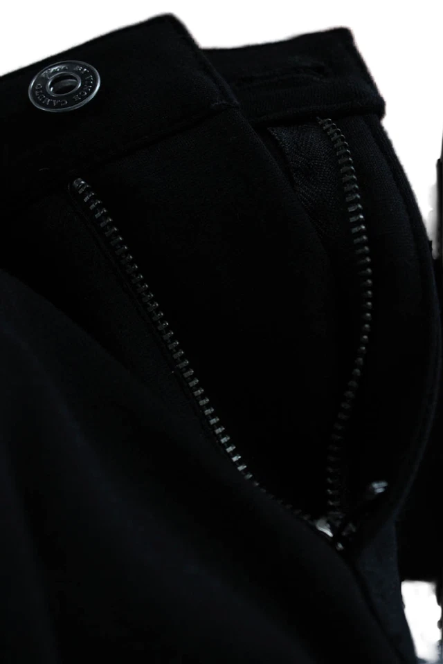 Two by Vince Camuto Womens High Rise Zip Up Slim Leg Pants Black Size 12 - Image 4 of 4