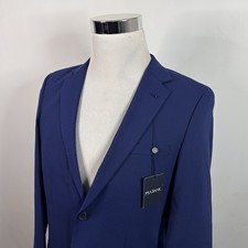 NWT Jos A Bank Boys Size 20 Sport Coat Blue Two Button Double Vented Poly Blend