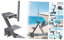 Trailer Steps, Heavy Duty Boat Trailer Steps with 3 Steps, Boat Steps for
