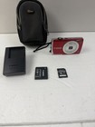 Canon PowerShot A2500 HD Digital Camera 16 MP Red Bundle Tested Nice!