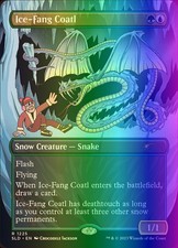 MTG Ice-Fang Coatl (1225/3004) Secret Lair Drop Series LP FOIL