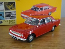 CORGI LLEDO VANGUARDS FORD ZEPHYR 4 MKIII MONACO RED CAR MODEL VA06002 1:43