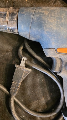 Ryobi D42 3/8" Corded Drill 4.5A 120V GripZone w/ Carry Case – Works - Picture 4 of 8