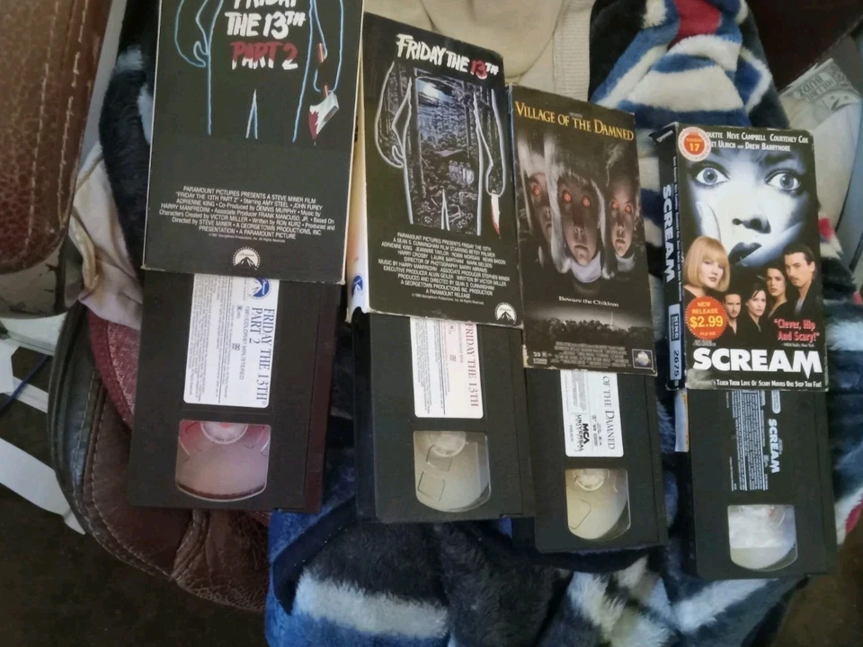 LOT OF 7 HORROR VHS CASSETTES - Image 2 of 4
