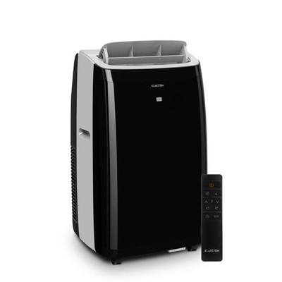 Mobile Klimaanlage Klimagerät mobil 14000 BTU 4,1kW Air Conditioner R290 Schwarz