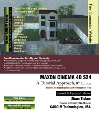 MAXON CINEMA 4D S24: A Tutorial Approach, 8th Edition