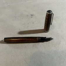 Vintage Esterbrook Brown Marble Fountain Pen 1555 Gregg