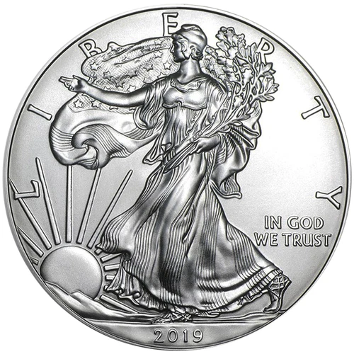 2019 $1 American Silver Eagle 1 oz Brilliant Uncirculated