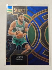 Jayson Tatum - 2023-24 Select Blue Premier Base Card