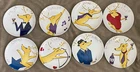 Pottery Barn ~ Set of 8 Christmas Reindeer 7 in Appetizer /Salad Plates in Boxes