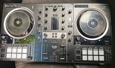 Hercules DJControl Inpulse 500 2-Deck 2-Channel DJ Controller, 16 Pads