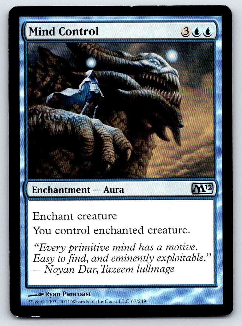 Mind Control 67 - MTG - Magic 2012 (M12) - 2011