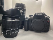 Canon EOS Rebel T5 DSLR Camera w/ EF-S 18-55mm IS II Lens & EF 75-300mm 9126B003