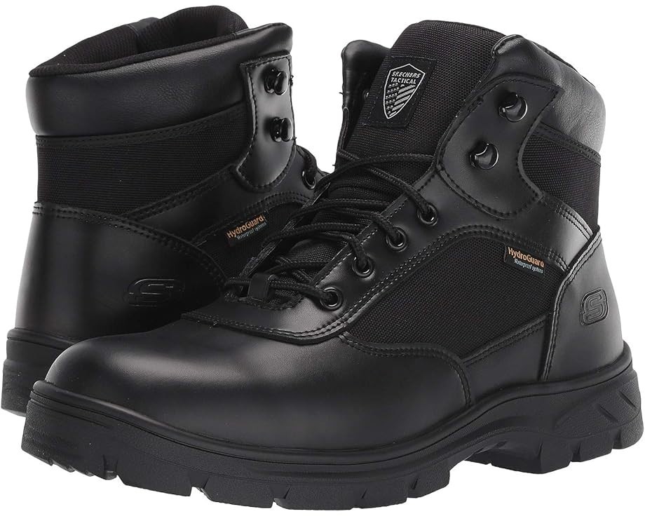 Skechers Work Boots (Men's/9.5/black) Composite Safety Toe image 3