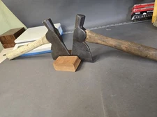 Antique Vintage Pair Hatchets 1 GTW. 1 No Marks