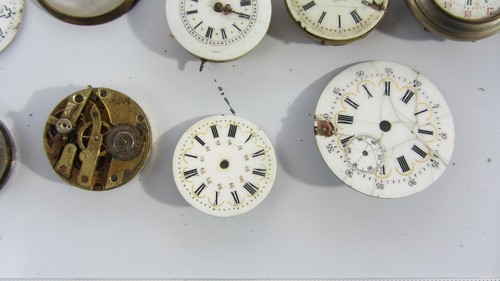 Lot de montres Gousset anciennes , pour pièces .(9). - Foto 5 di 12