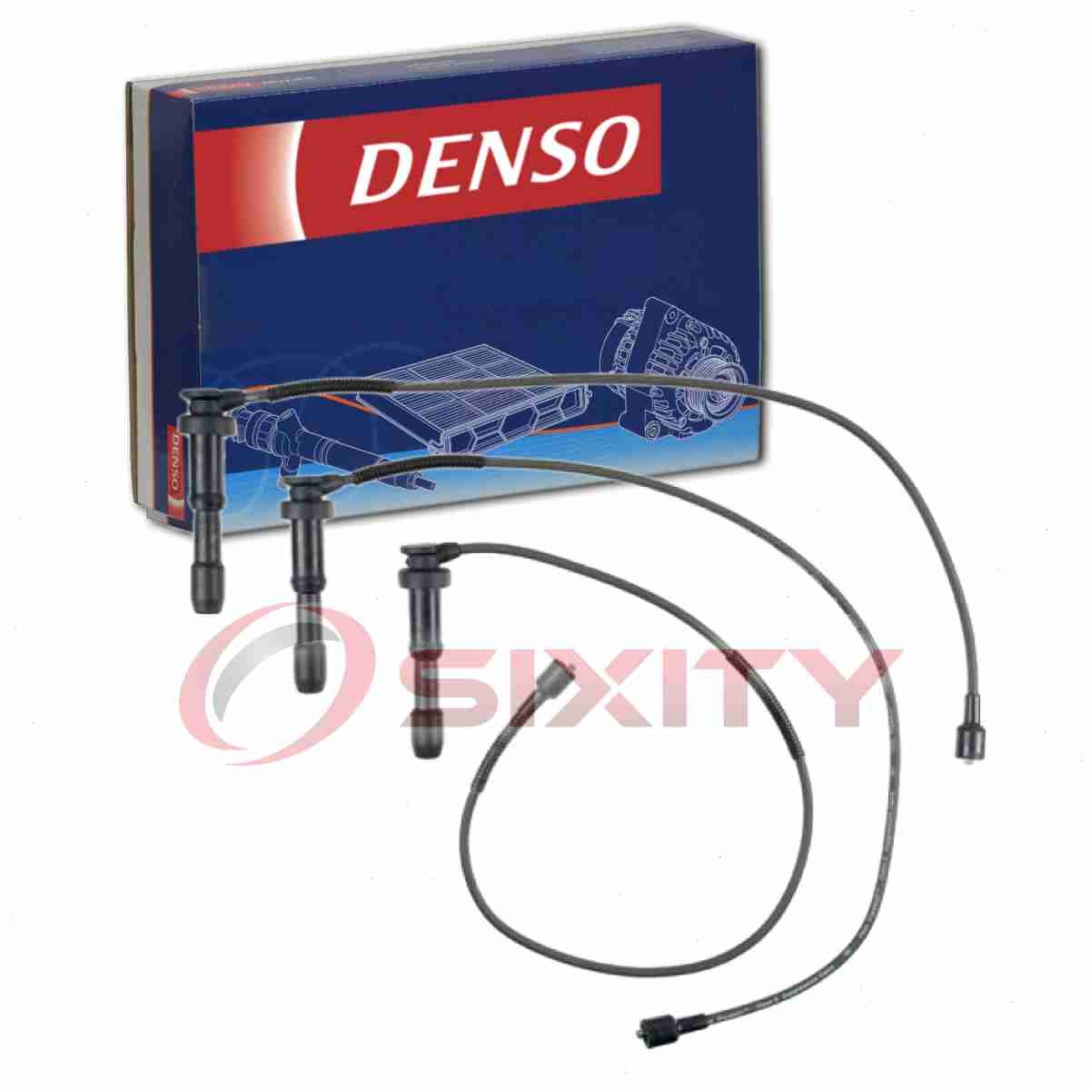 Denso Spark Plug Wire Set for 2004-2006 Kia Amanti 3.5L V6 Ignition Plugs sw