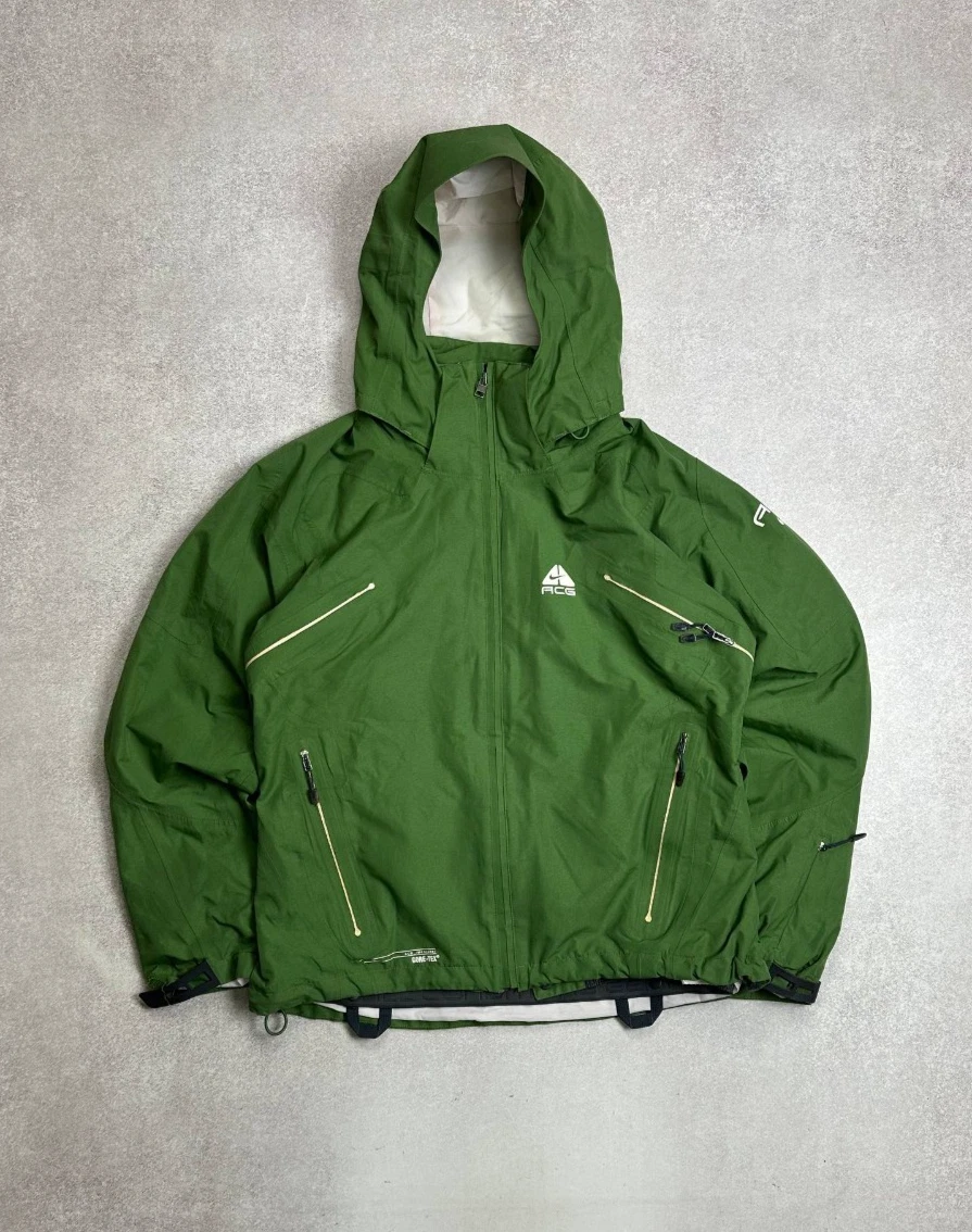 VINTAGE 90S NIKE ACG WATERPROOF JACKET OUTDOOR GORPCORE JACKET L RARE
Opens in a new window or tab