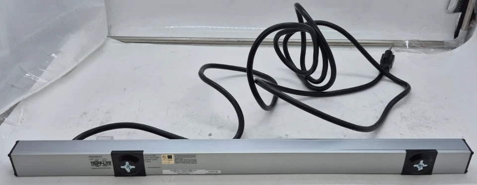 Tripp Lite PS240810 8-Outlet Power Strip 120V 10-ft Cord W/ Mounting Brackets - Image 3 of 4