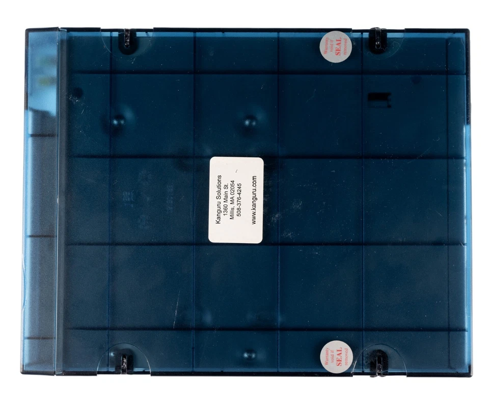 Kanguru CD Portable Single Disc Burner 52x24x52x No Cables Blue Untested - Image 3 of 4