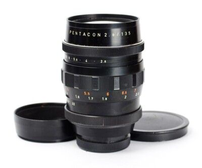 Pentacon 2.8/135mm f/2.8 135mm f2.8 15 Blades mount Exa Exakta No.8404317   